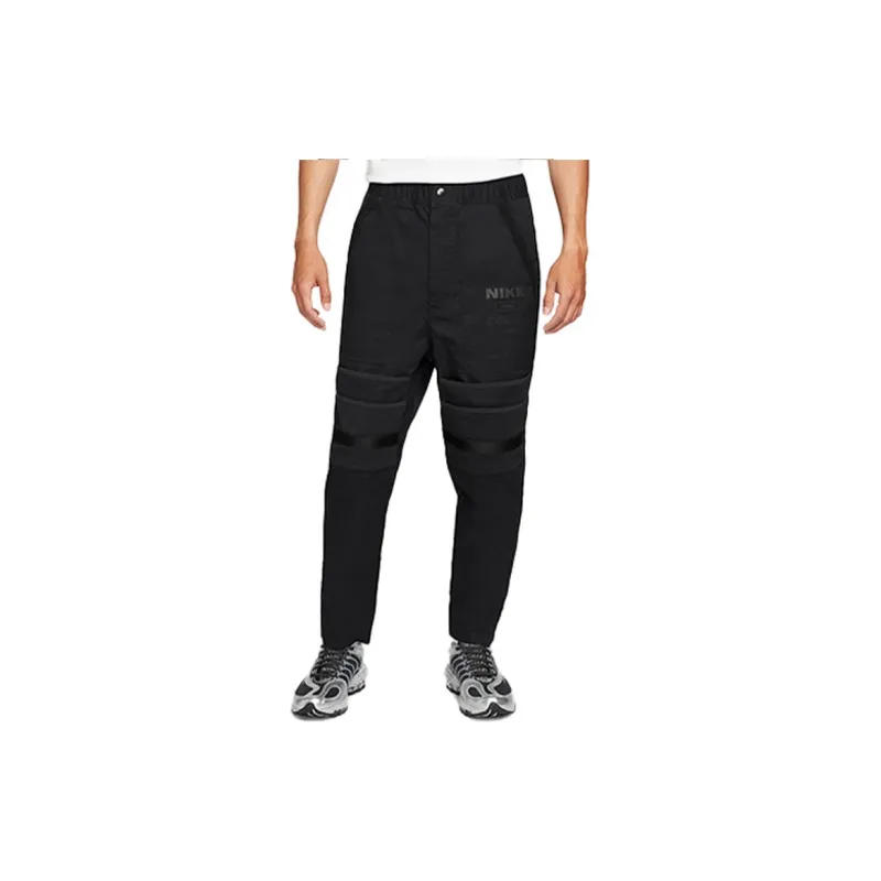 Nike Knitted Sweatpants Men Black-4