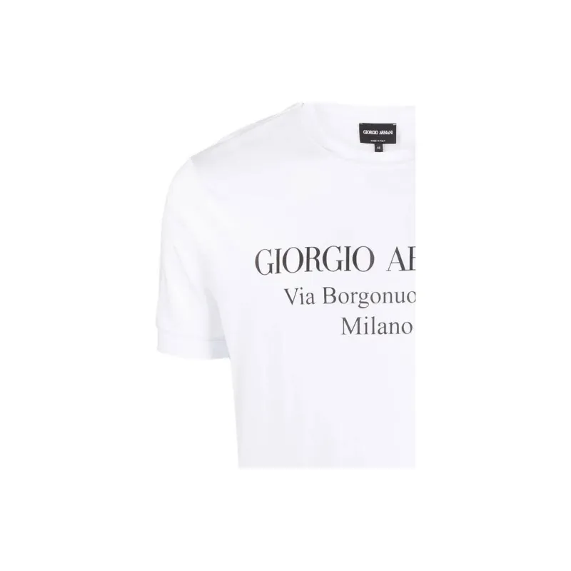 GIORGIO ARMANI Logo Print T shirt-4