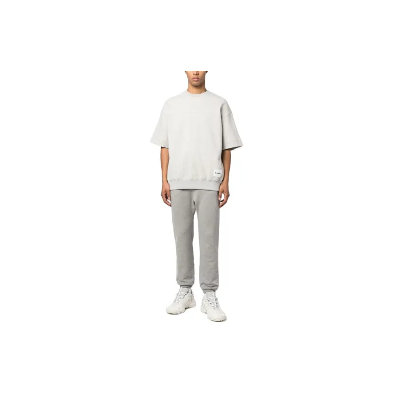 JIL SANDER + Logo Patch Short Sleeved T Shirt-2