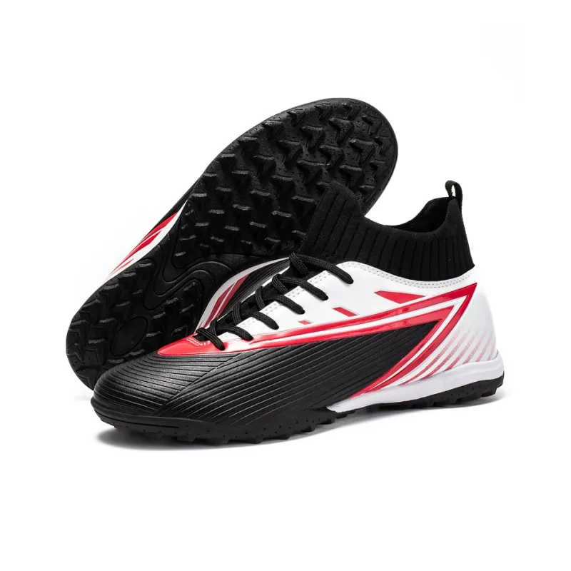 MEKY TF Turf Soft Ground, Artificial Ground, Natural Ground Breathable Coverage Impact Resistant Soccer Shoes Men's-2