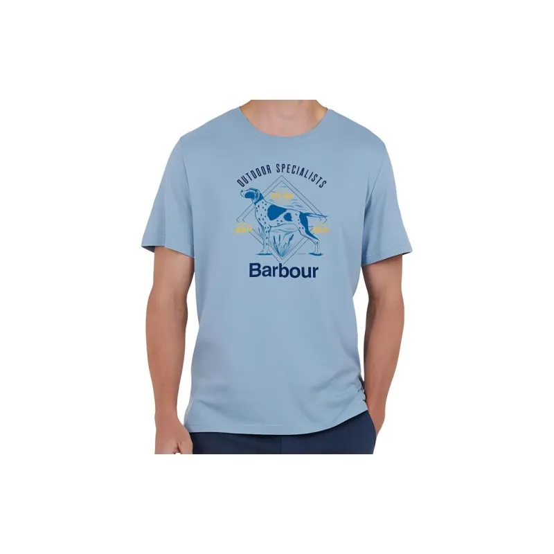 BARBOUR T Shirts Men Blue-2