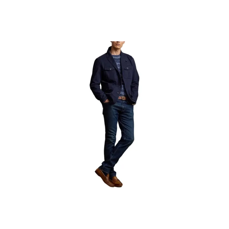 Ralph Lauren Purple Label SS24 Jackets Coats Men's Classic Deep Blue-3