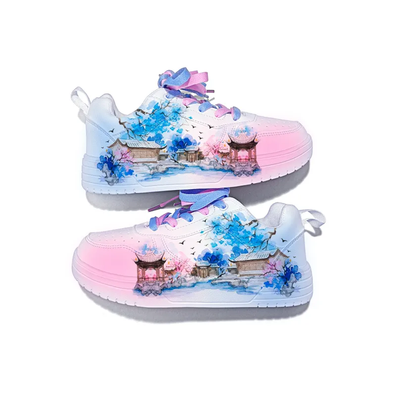 Cold Cicadas Yesterday Lightweight And Breathable Low-Top Skateboard Shoes Unisex-2