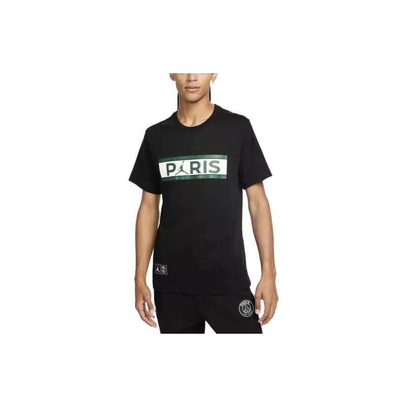 Jordan X Psg Paris Saint Germain Wordmark T Shirt-2