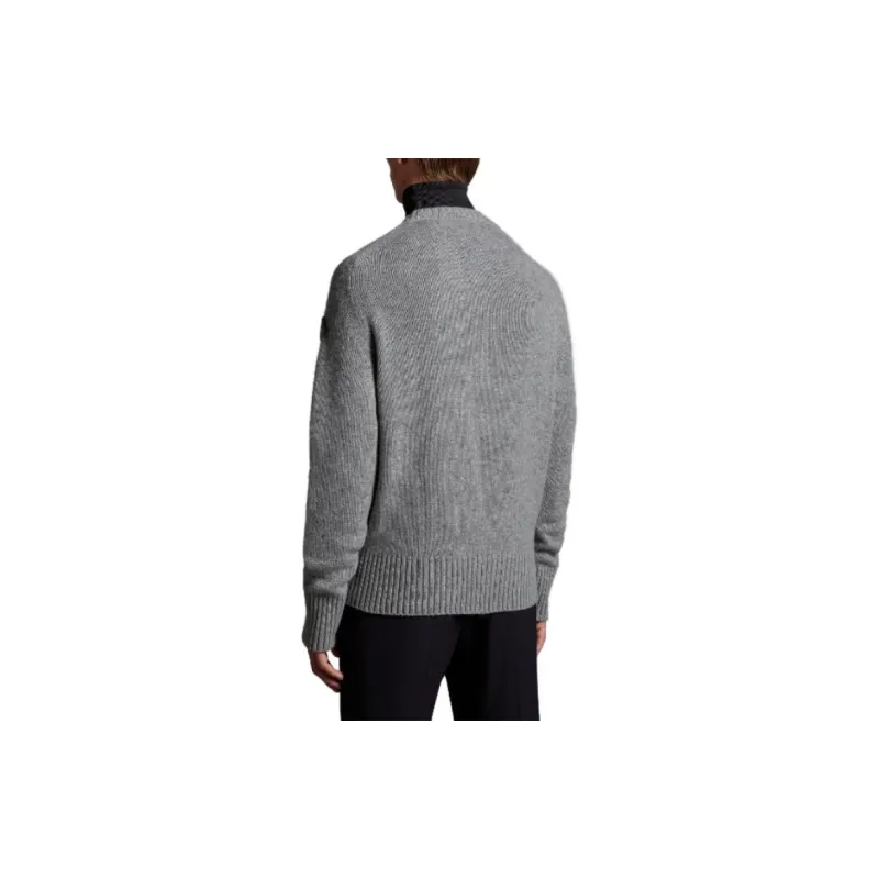 Moncler Sweaters Men Gray-1