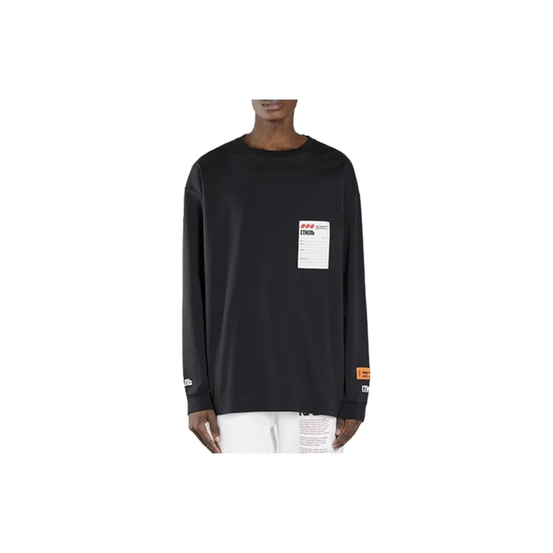 HERON PRESTON T Shirts Men Black-3