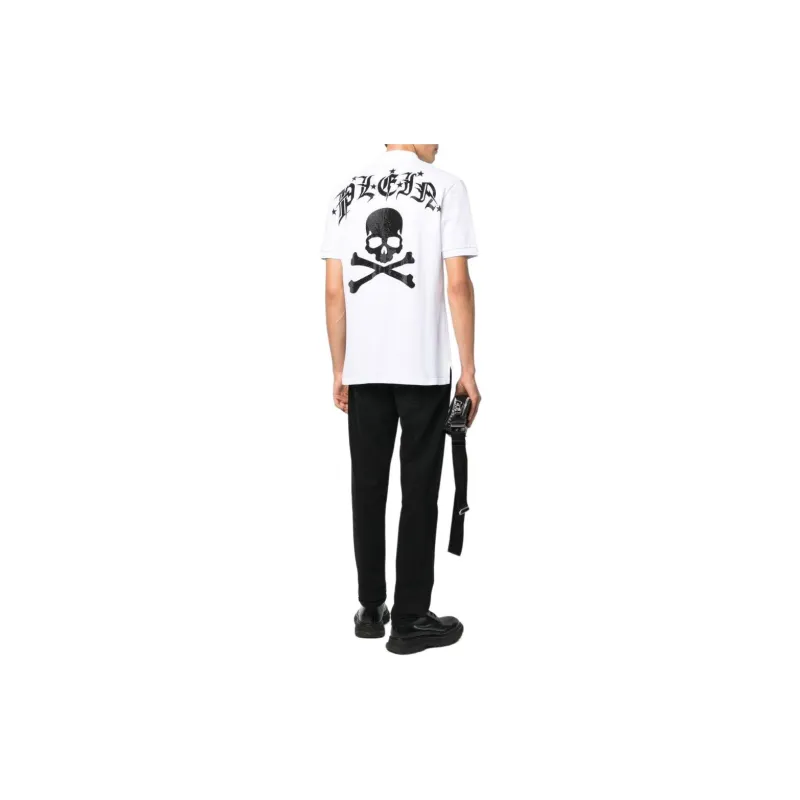 PHILIPP PLEIN Polo Shirt Men's White-3