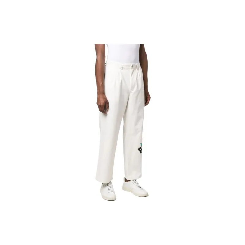 Converse MUCH LOVE Casual Pants Men White-3