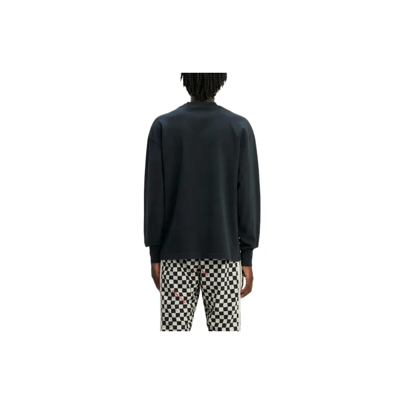 PALM ANGELS Burning Logo Classic Longsleeve T shirt-3