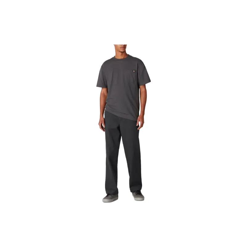 Dickies Skateboarding Regular Fit Twill Pants Cargo Pants Men's Black-3