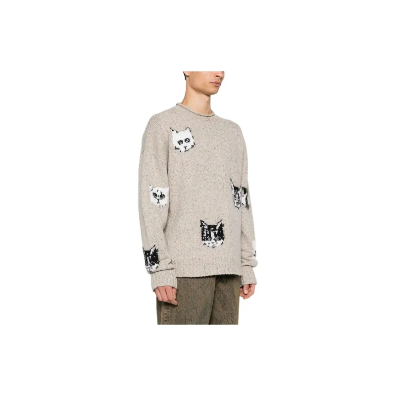 Acne Studios Intarsia knit Sweater-3