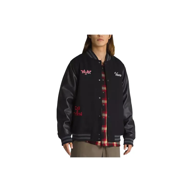 Vans Helena Jackets Men Black-3