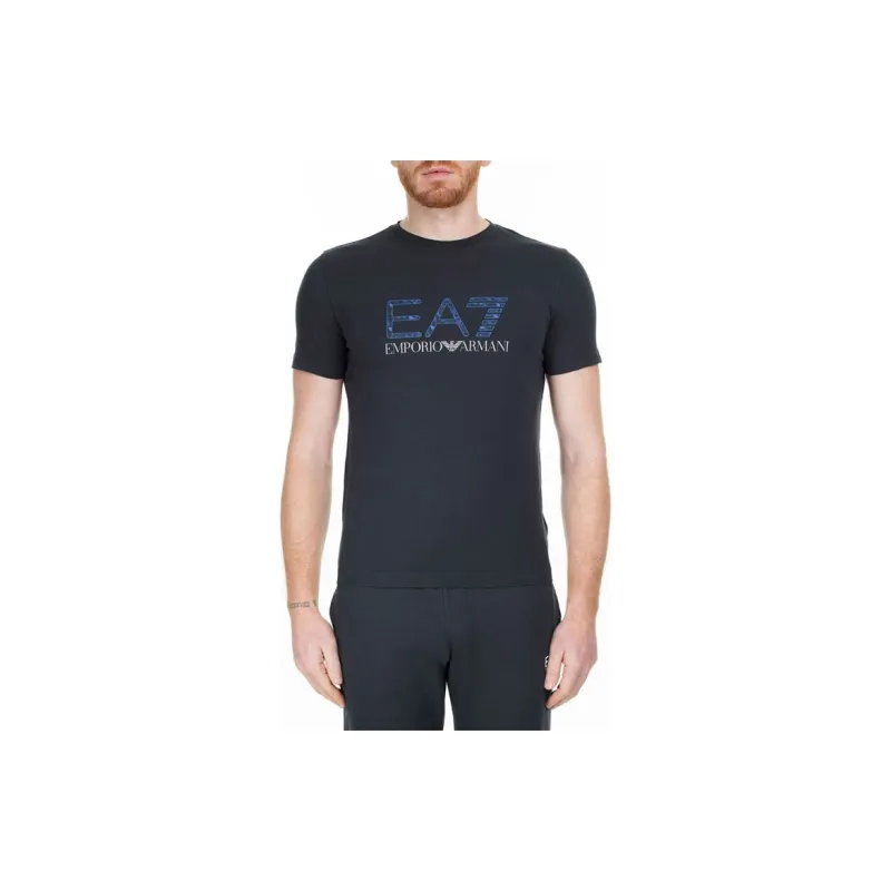 EMPORIO ARMANI T Shirts Men Night Blue-2