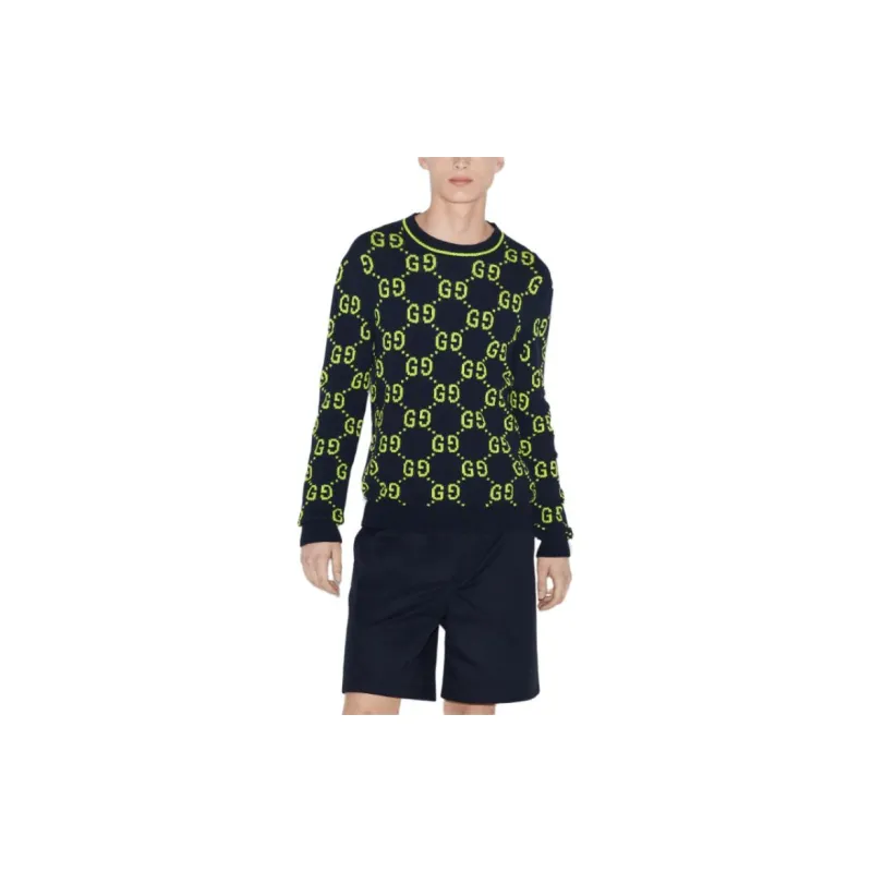 GUCCI Sweaters Men Navy-2