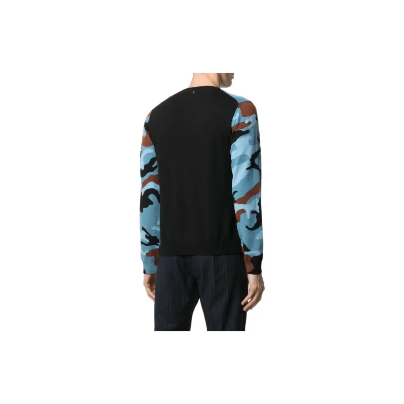 Valentino Cashmere Sweater Men's Blue-2