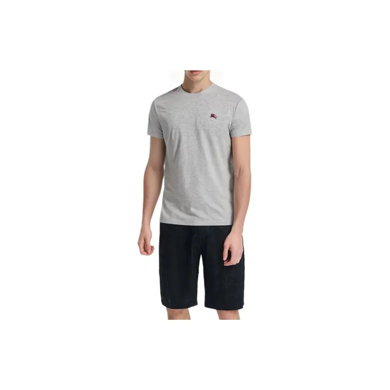Burberry T Shirts Men Gray-4