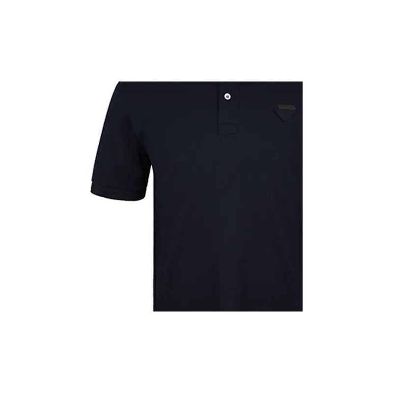 PRADA FW21 Polo Shirt Men's Dark Blue-5