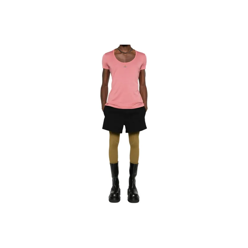 Vivienne Westwood Orb Embroidered Crewneck T Shirt-2