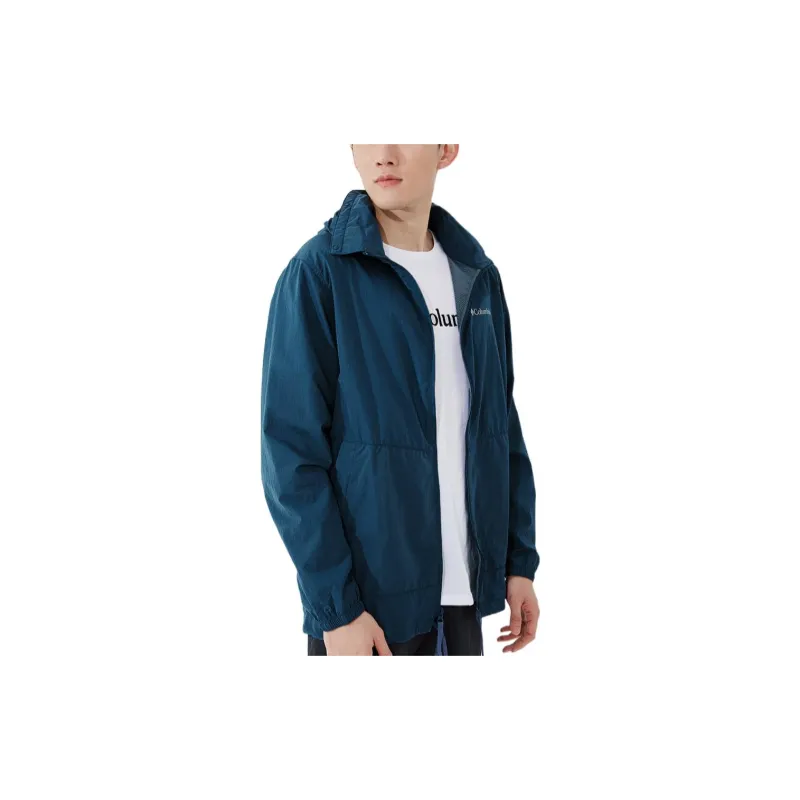 Columbia Sun Protection Clothing Men Blue-2