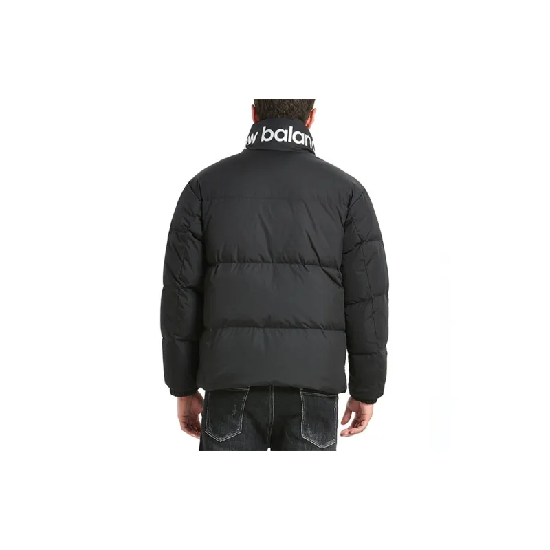 New Balance Down Jacket Winter Men's Black-3