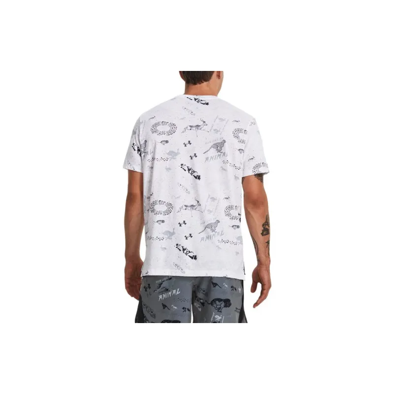 Under Armour RUN LAA T Shirts Men White-4