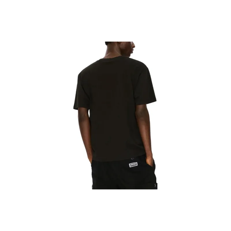KENZO Logo Tiger Printed Crewneck T Shirt-4