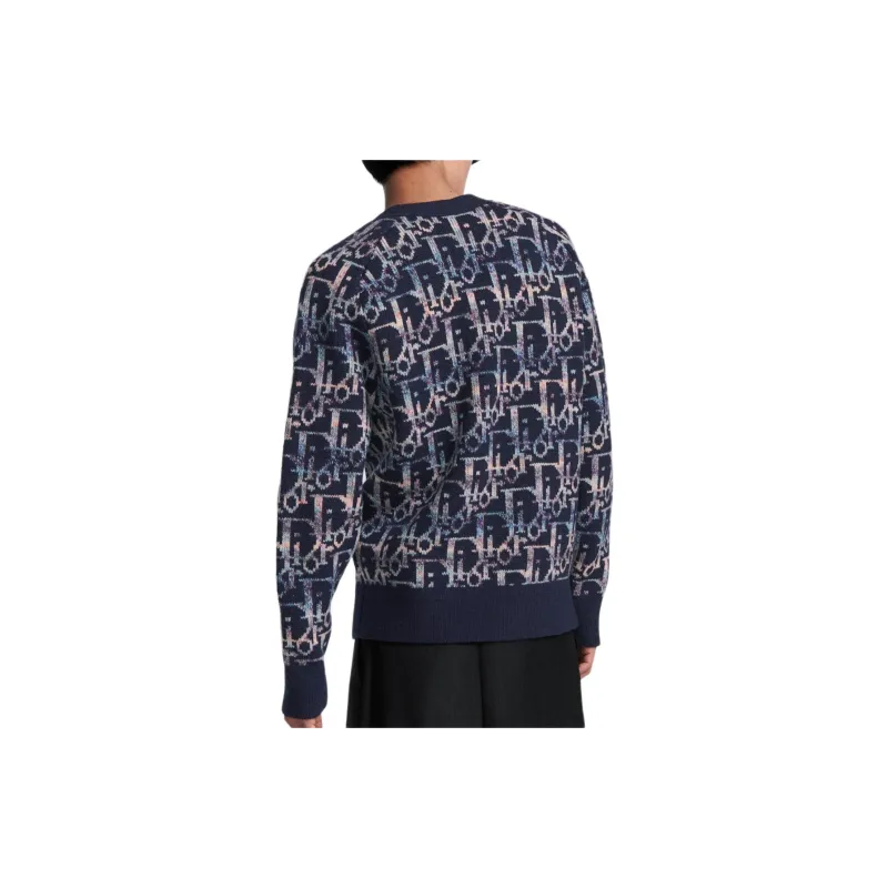 DIOR Sweaters Men Blue-4