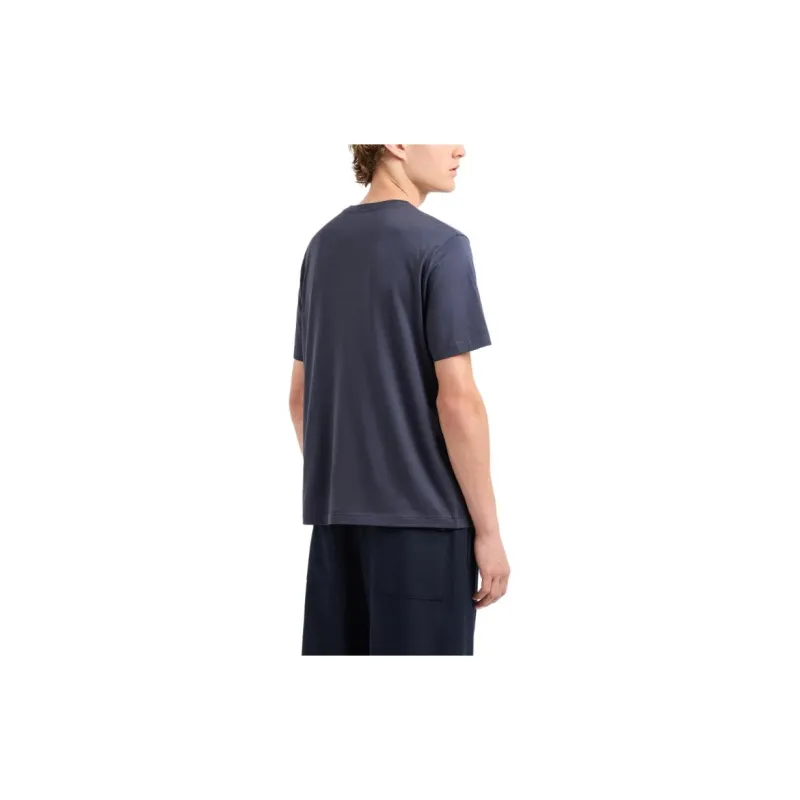 EMPORIO ARMANI Jersey T shirt With Rope Embroidery And Asv Logo-3