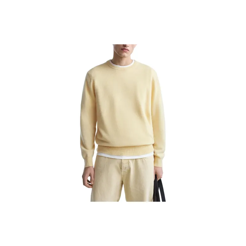 ZARA Cashmere Sweater Men's Xiangzi Blue-1