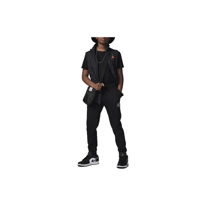 Nike Knitted Sweatpants Kids Black-1