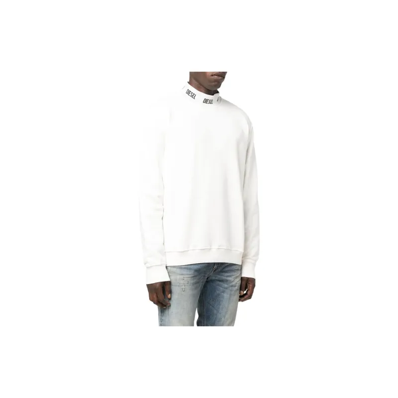 DIESEL S Noris Jac Logo print Sweatshirt-3