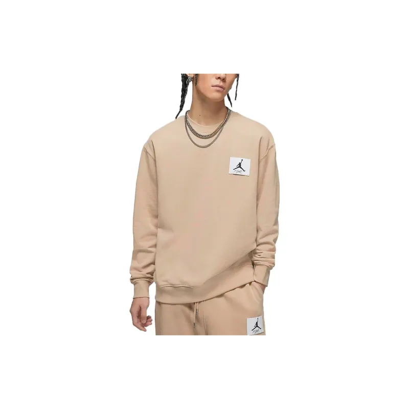 Jordan Sweatshirts Men Desert Yellow-3