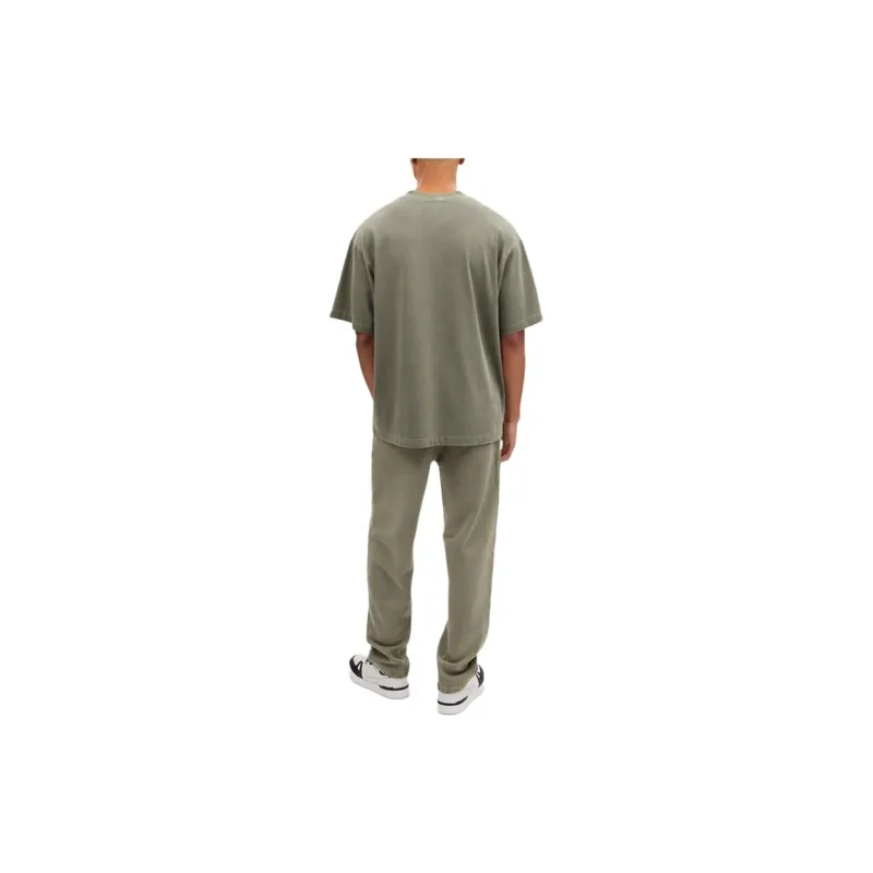 COACH FW23 Knitted Sports Pants Men's Dark Olive Green-2