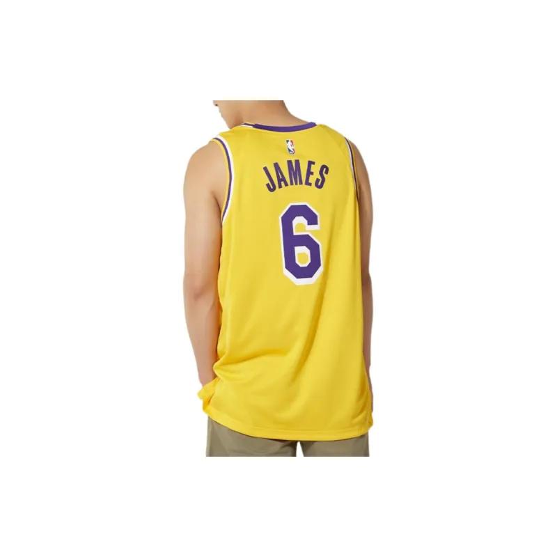 Nike Nba Los Angeles Lakers LeBron James Icon Edition Jersey-4