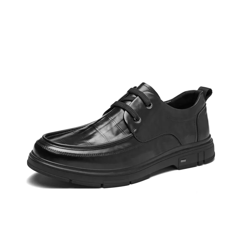 AOKANG Dress Shoes Men's Black Exclusive Box-13