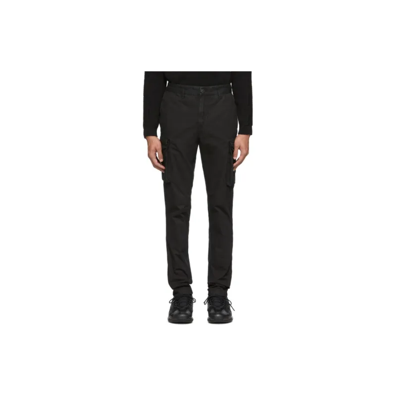 STONE ISLAND Cargo Pants Men's Black-3