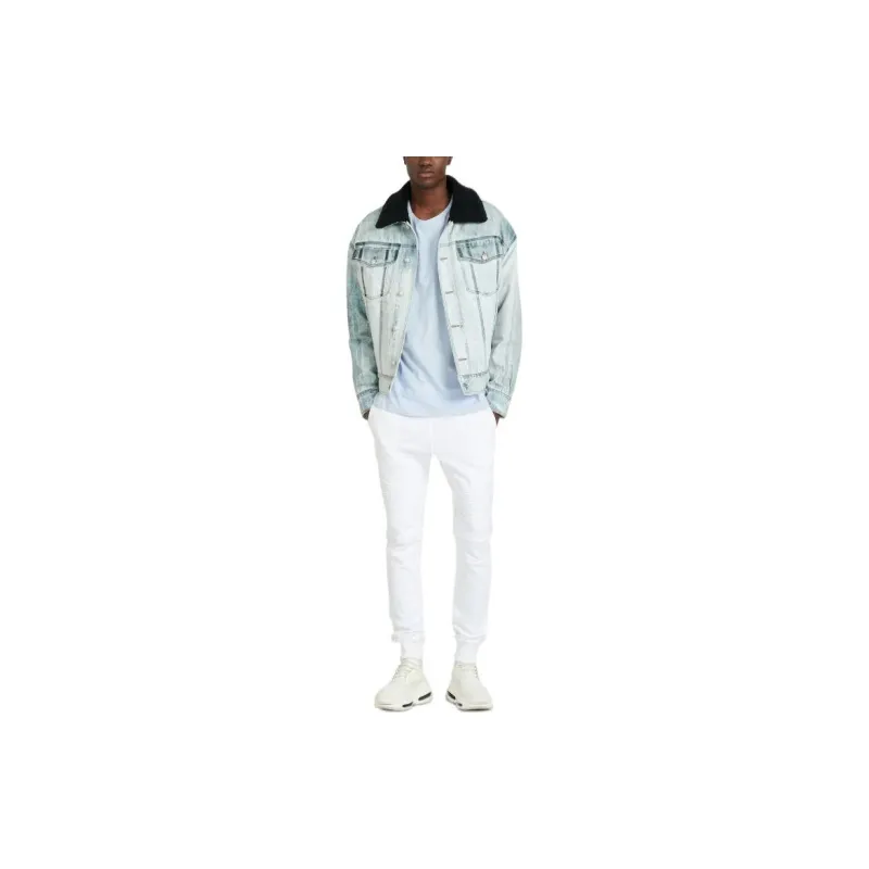 BALMAIN T-Shirts Men Blue-1