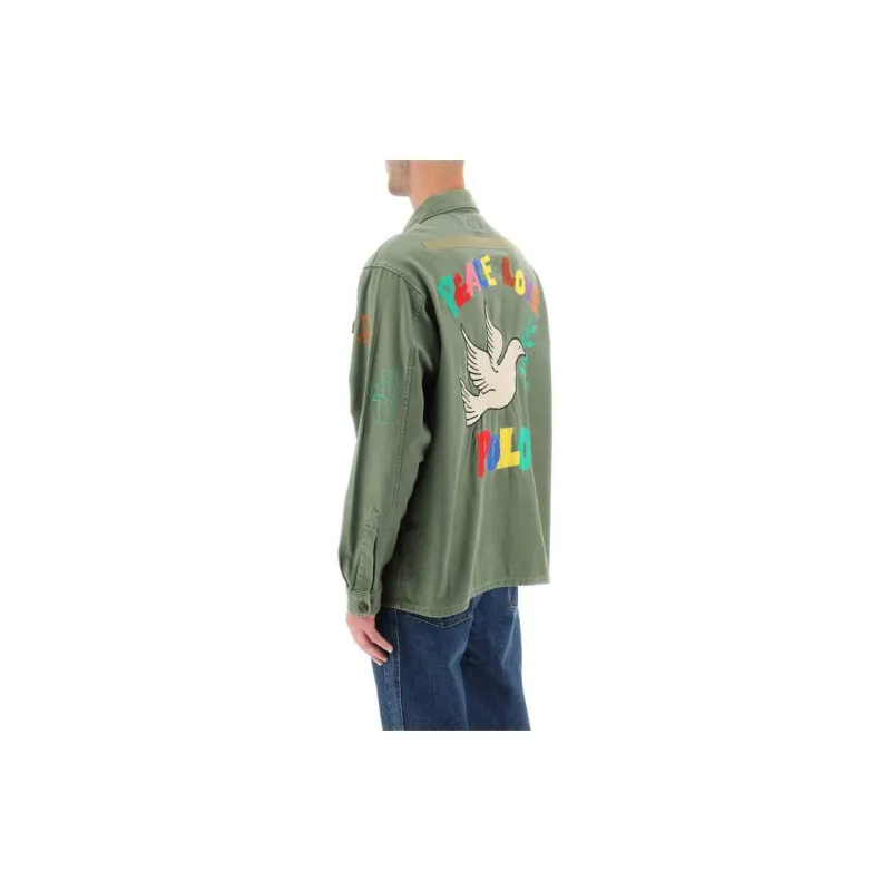 Polo Ralph Lauren Shirts Men Green-2