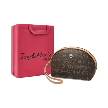 Joy&Mario PVC Business Trip Casual Practical Small Size Women's Mandarin Yellow/Ecru/Cocoa Coffee