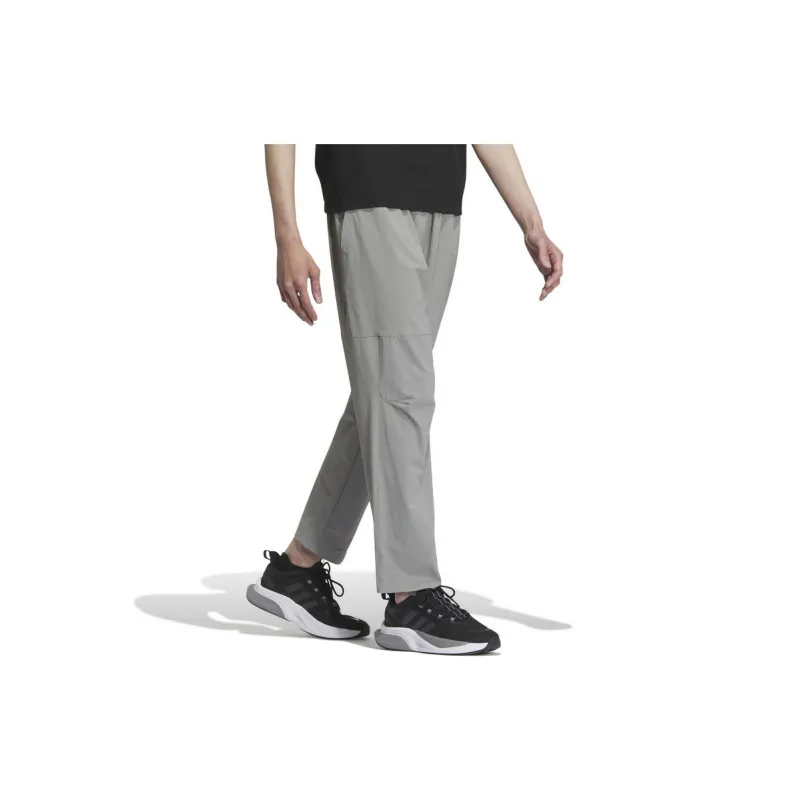 Adidas Casual Pants Men Gray-4