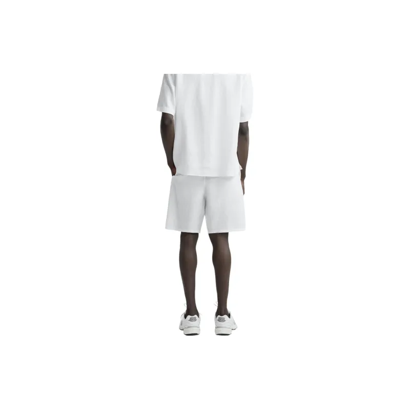ZARA Casual Shorts Men White-3