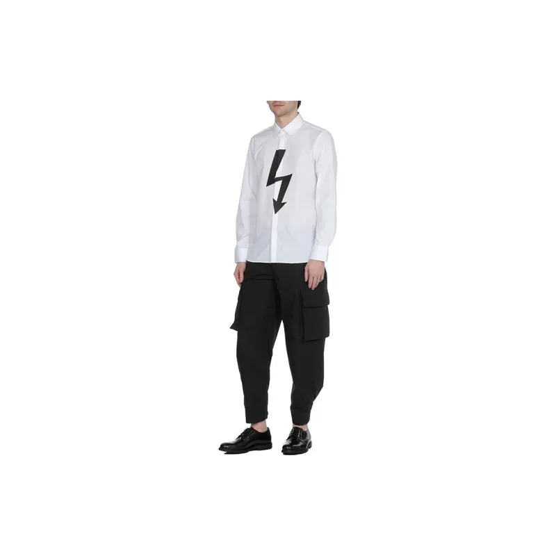 Neil Barrett Shirts Men White-1
