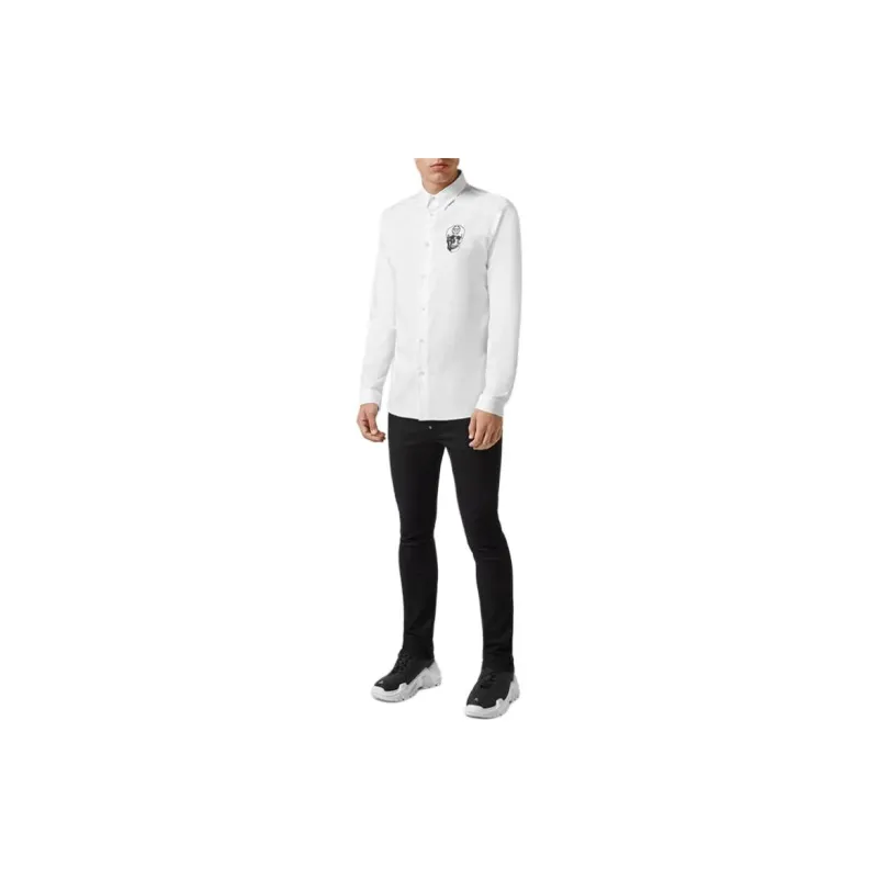 PHILIPP PLEIN Shirt Men's White-4