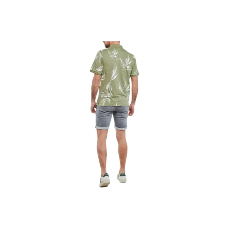 JACK JONES· Polo Shirt Men's Green-1