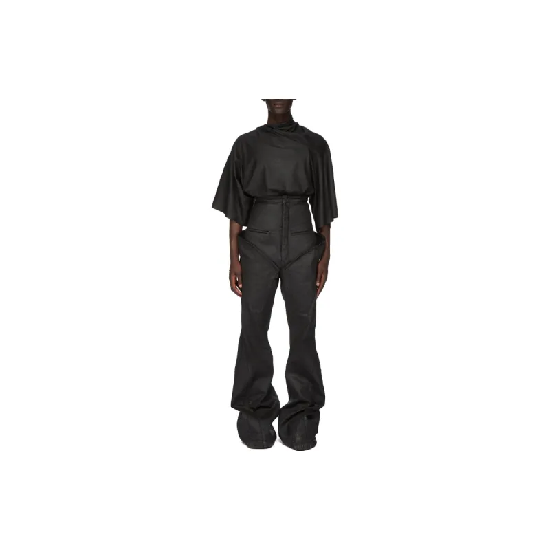 RICK OWENS Cylinder Silk Blouse-2