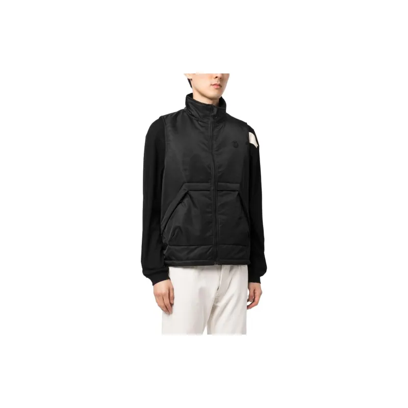 TRUSSARDI Logo-patch Zipped Gilet-4
