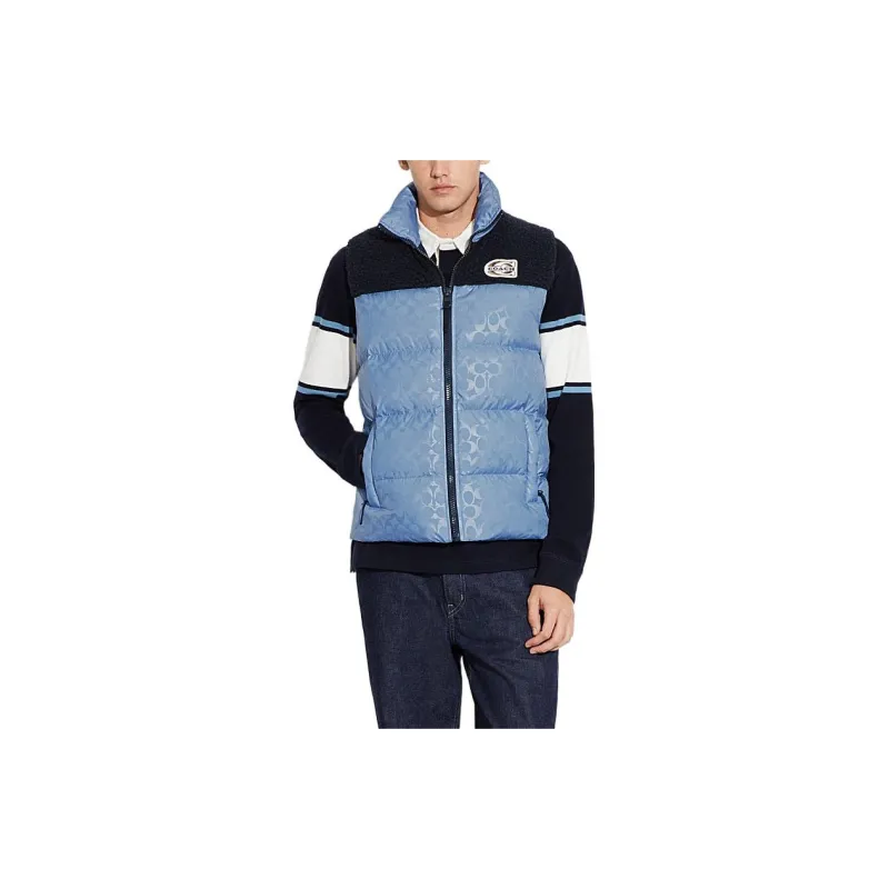 COACH Vests Men Blue-2