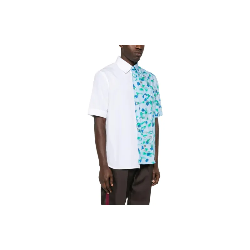 MARNI Floral Printed Short Sleeved-2