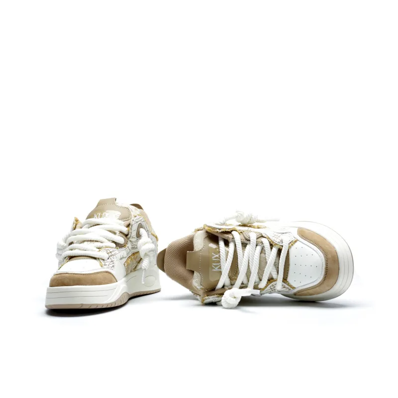 KUX Coverage Anti-Slip And Wear-Resistant Low-Top Skateboard Shoes Unisex-14