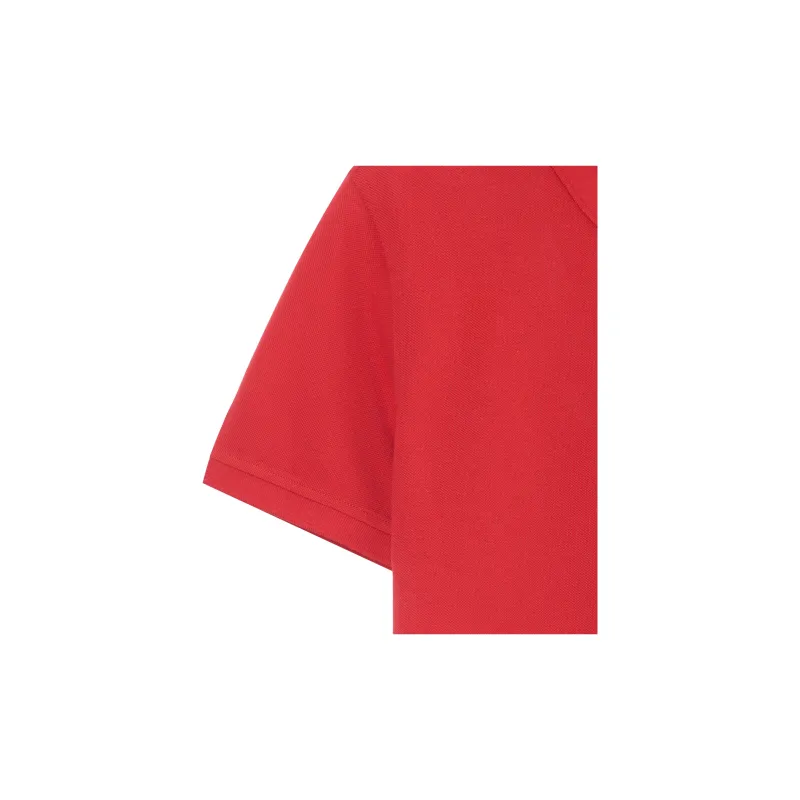 Burberry Polo Shirts Men Red-3